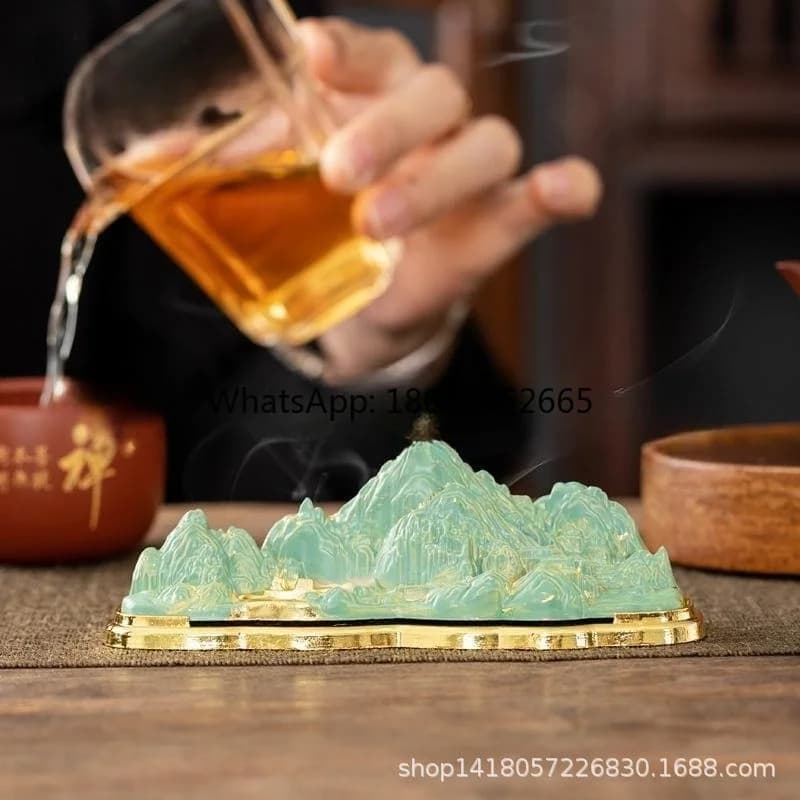 Rizhao jinshan incense burner creative rockery small ornaments landscape ornaments