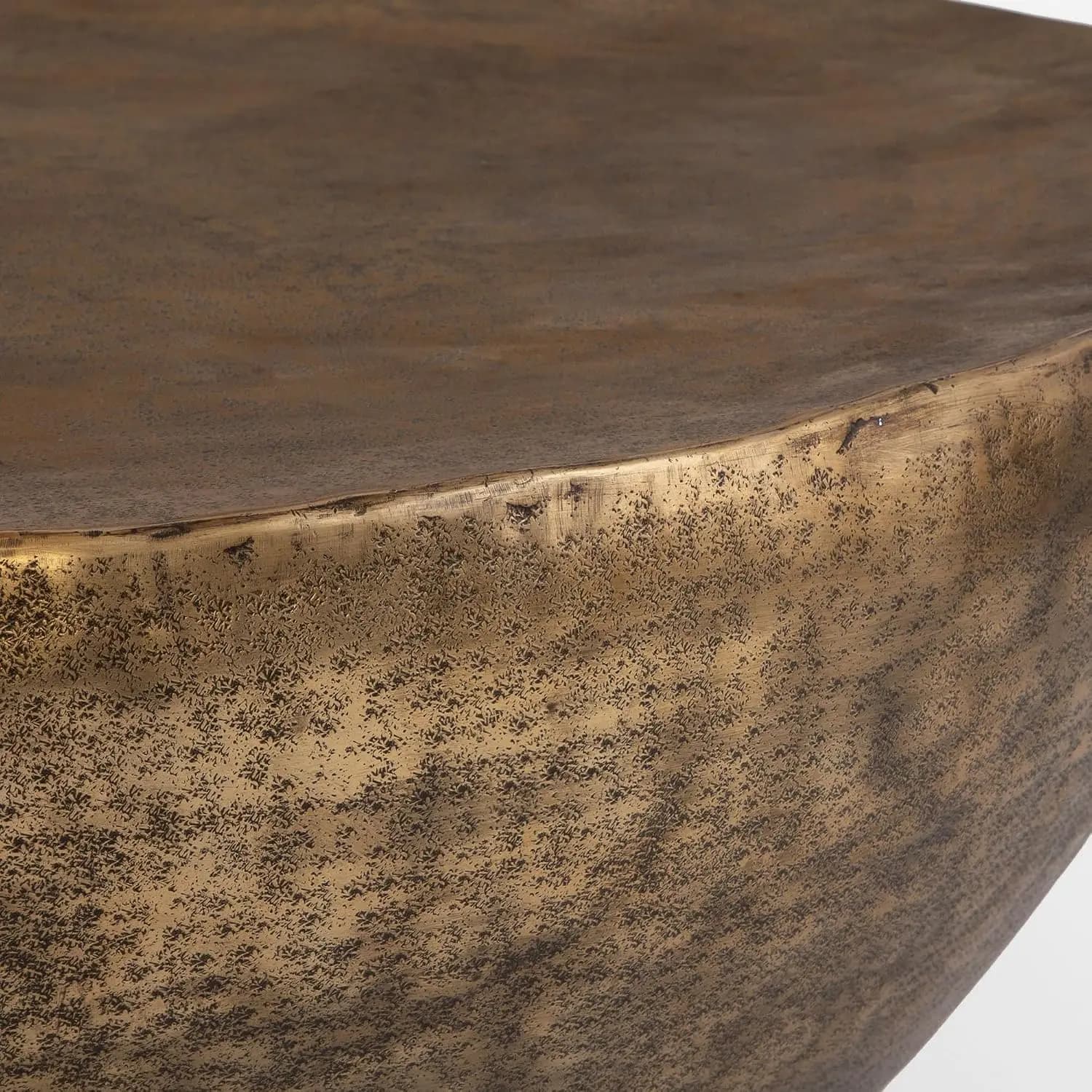Gilded Dome Coffee Table 15 Inch Tall and 36 Inch Wide 22990