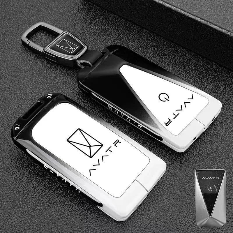 Premium Zinc Alloy Key Cover Case for Avatr 12/07/06/11 (2026) - Protective Key Fob Shell Keybag Keychain
