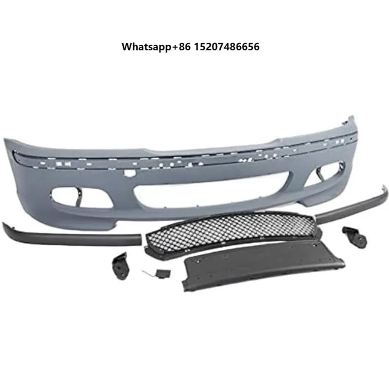 Fit E46 Bumper Suitable for 3 Series E46 Modified M 3 Front Bumper Rear Bumper Body Kit