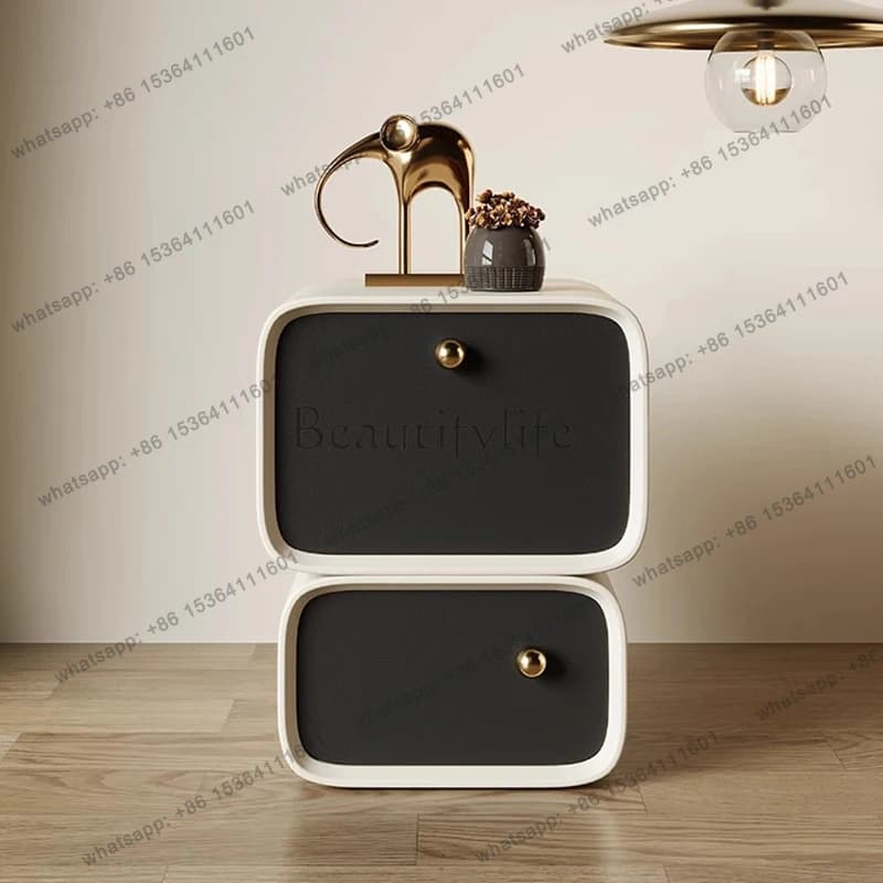Modern Minimalist Nightstand Storage Beauty Classic Premium Nightstand Drawer Design Mesa De Cabeceira Bedroom Furniture