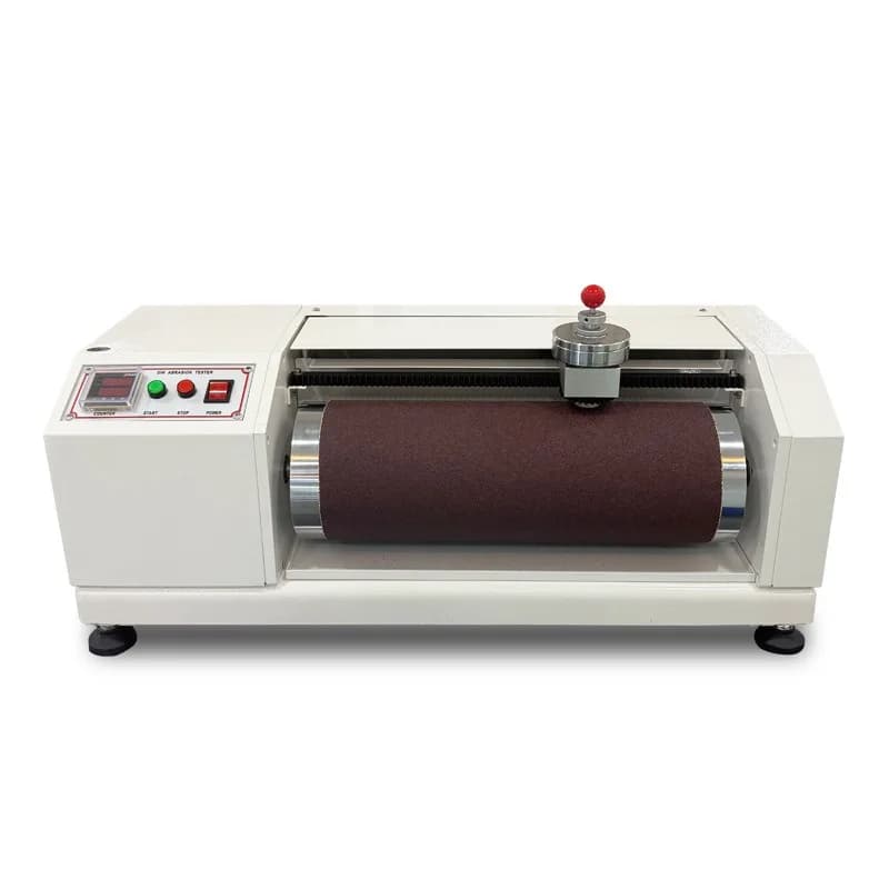 Leather plastic composite material wear resistance testing device roller wear resistance tester