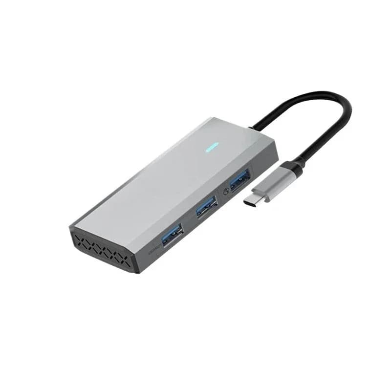 Type-c docking station Gigabit network port transfer HDMI 5-in-1 USBhub expansion