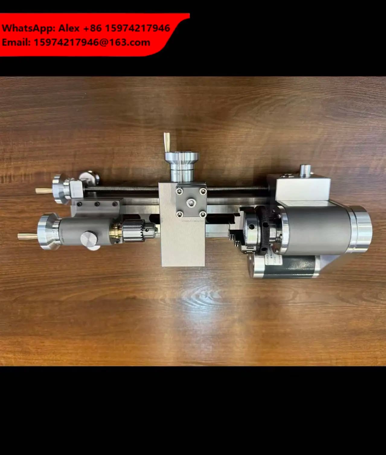 220V Mini Desktop Lathe For DIY Home Workshop