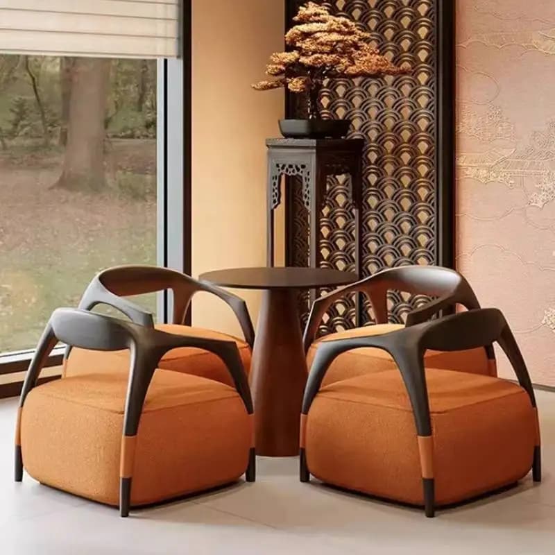 Relax Lounge Living Room Chairs Classic Armrest Adults Accent Recliner Chair Adults Balcony Muebles Para Hogar Furniture Home