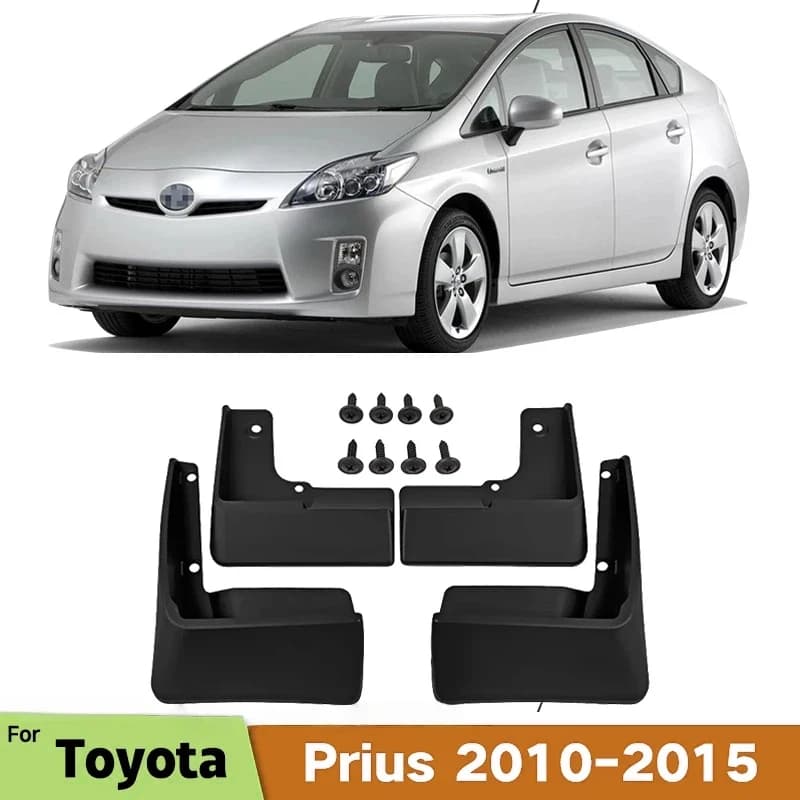 MudFlaps For Toyota Prius 3rd XW30 2014 2013 2012 2010-2015 Mud Flaps Splash Guard Mudguards Front Rear Fender Car Accessories