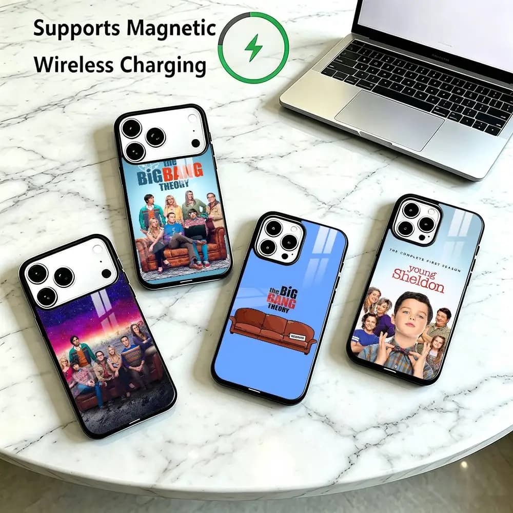 The Big Bang Theory TV  Phone Case For iPhone18 17,16,15,14,13,12,11 Plus,Pro Allows magnetic wireless charging