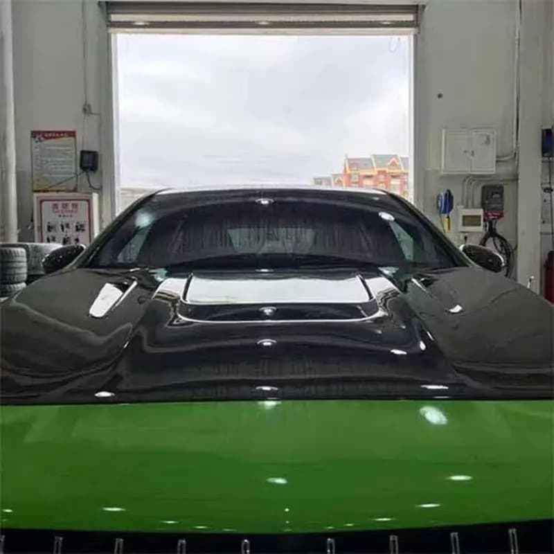 Car Part Dry Forged Carbon Fiber Bonnet Engine Cover New  A45S W177 A45 Carbon Hood for s  2020-2024
