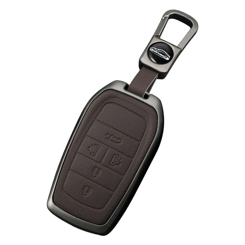 Zinc Alloy Car Key Case Cover Shell Protector Fob Holder for Toyota Sienna Granvia Alphard Vellfire Business MPV Accessories