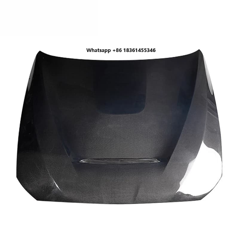 For F10 5 Series 2011 2012 2013 2014 2015 2016 2017 Upgrade GTS Style Engine Hoods Front Bonnet Carbon Fiber Engine Cover