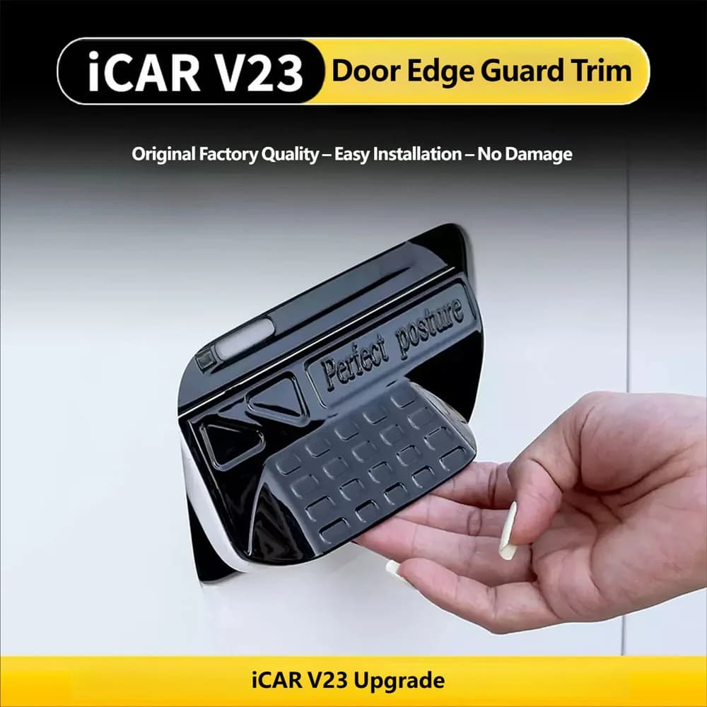 For Chery iCAR V23 Door Handle Cover Modification Accessories Door Handle Flap Protective Cover Artifact Car Accessories
