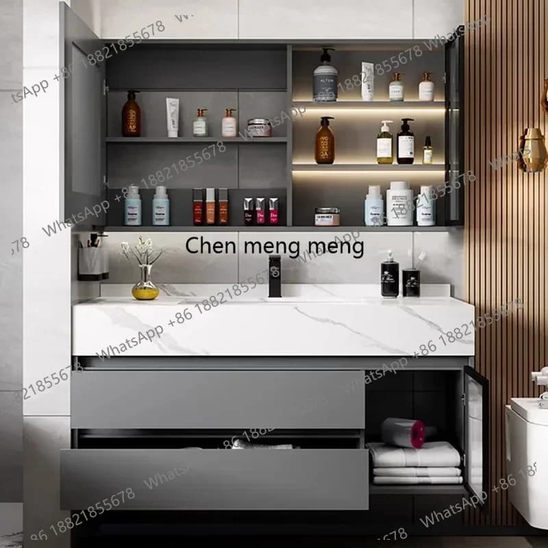 Drawer Wall Display Bathroom Cabinets Washbasin Toilet Narrow Bathroom Cabinets Storage Meuble Toilette Home Furniture