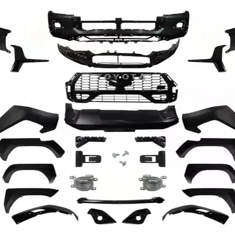 Weknown High Quality Auto Parts Car Body Kit   Hilux 2020-2022 Change Upgr To Hilux  2023 GR SPORT
