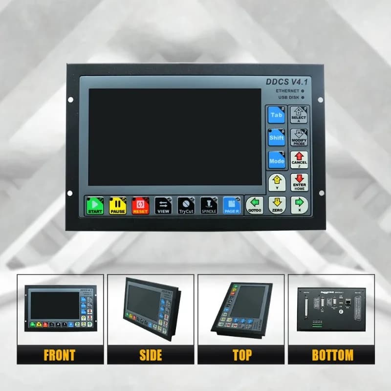Standalone Motion Controller 3/4 Axis USB CNC Controller Interface Offline Support for Precision Motion Control