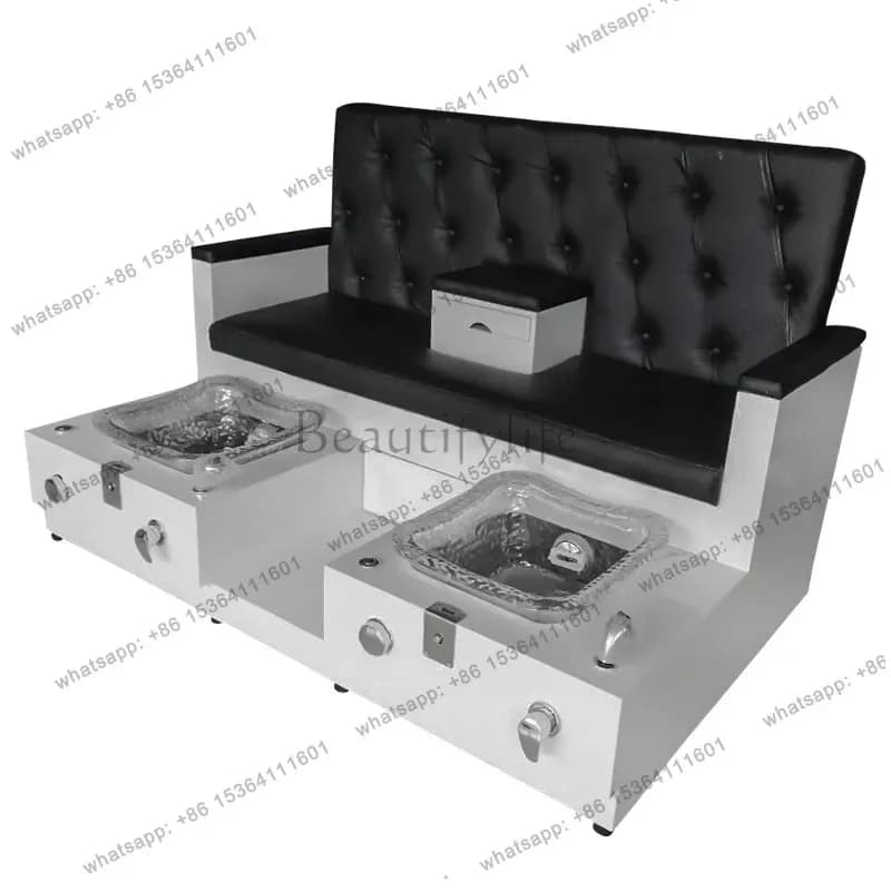 yj58 Double seat with vibration foot massage chair three seats and two seats for hand and foot pedicure
