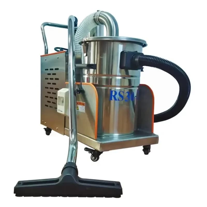 CE Certification High Efficiency Mobile Vacuum Cleaner Factory Workshop Dust Collector Iron Scrap Welding Slag Cleaning