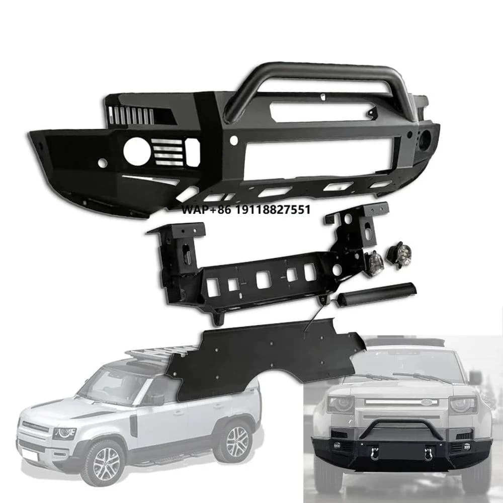 New Design Car Accessories Steel Front Bumper Guard for Defender 90 110 2020-2024