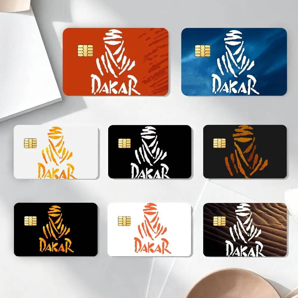 R-Rally-Y D-Dakar Logo Sticker Decoration Creative Bank Card Bus Metro Waterproof Sticker