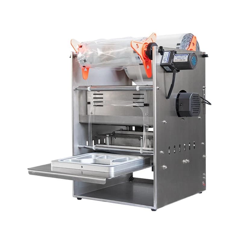 Roll film sealing machine Commercial pastry baler Automatic sealing film