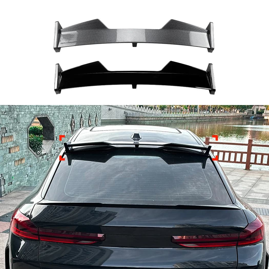 Roof Spoiler Rear Spoiler For BMW X6 G06 M Sport 2019+ Blade Style Exterior Decoration Auto Accessories Tuning Parts Upgrade