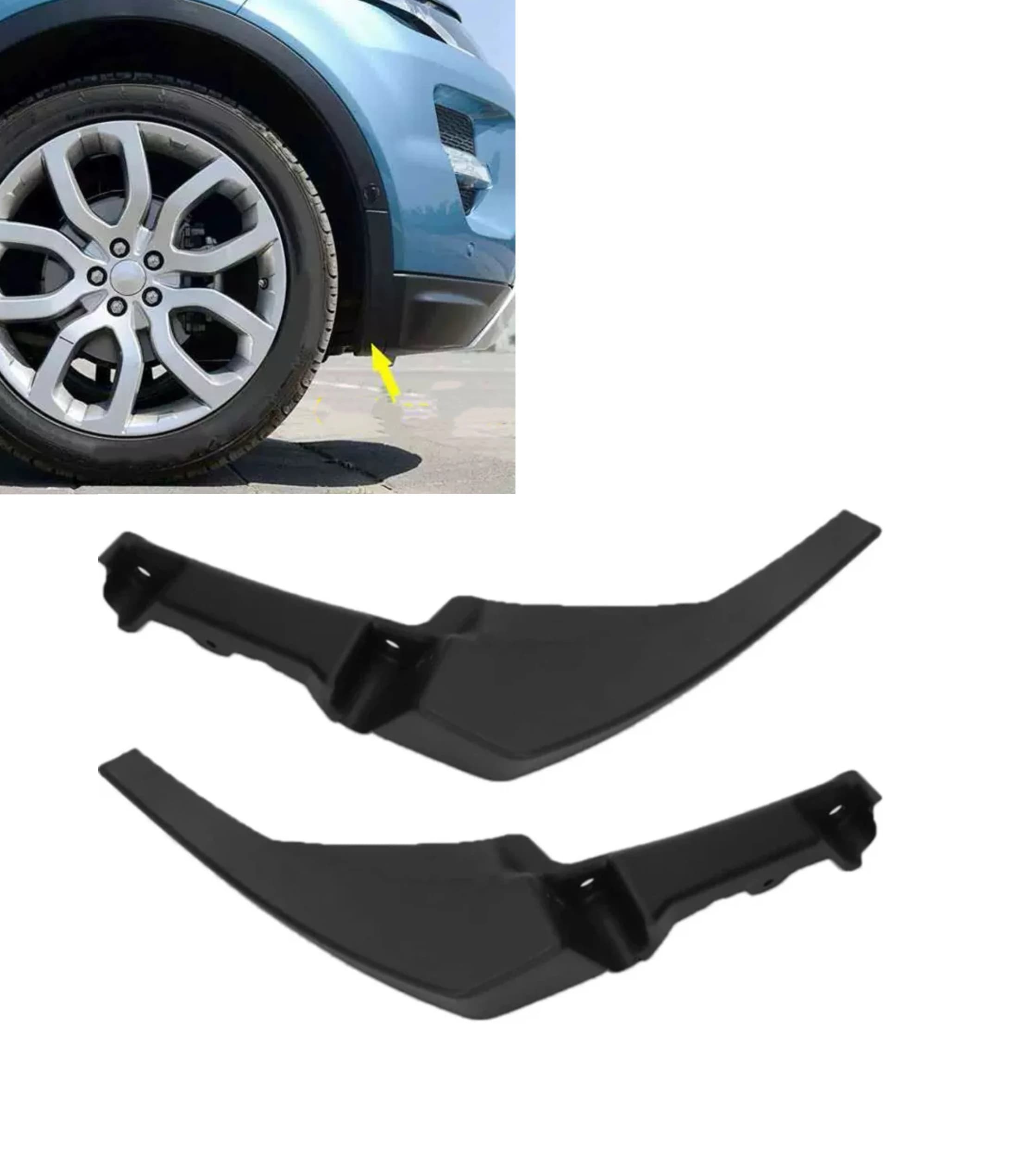 Car Front Bumper Wheel Molding Extension For Land Rover Range Rover Evoque 2012 2013 2014 2015  Left/Right