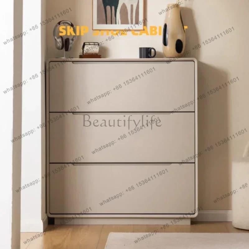 Shoes Organizer Living Room Cabinets Home Furniture Cabinet Luxury Modern Cream Style Shoerack Shoe Rack