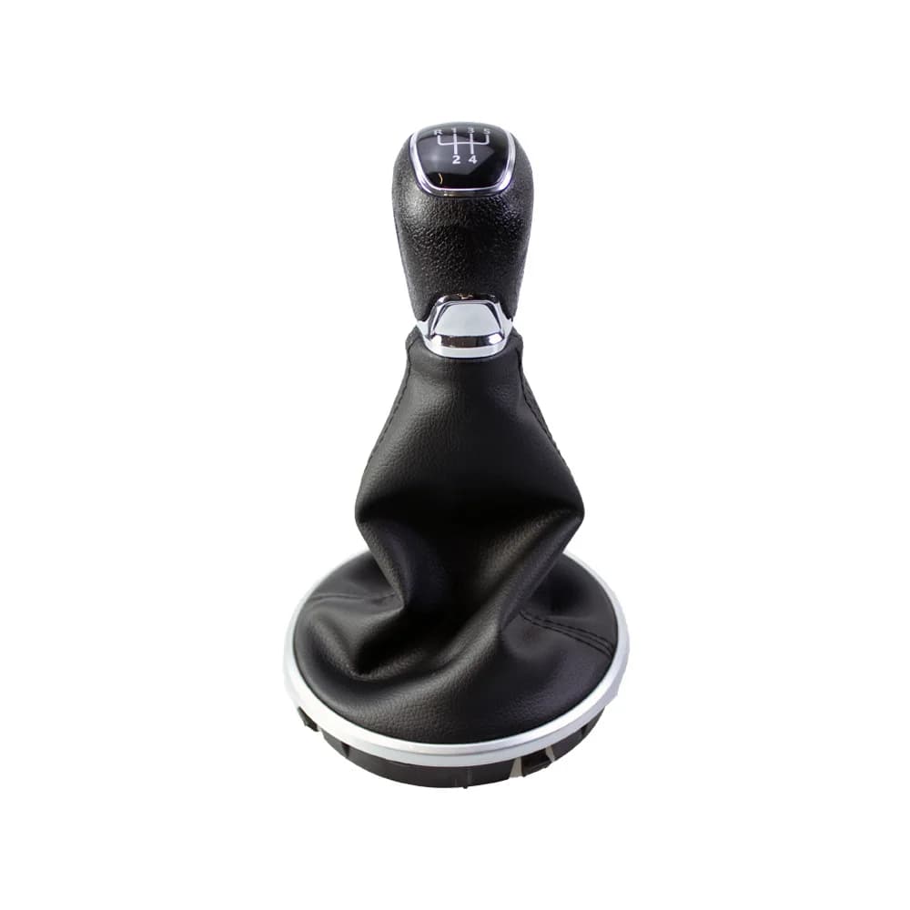 For Skoda Fabia MK2 manual 5/6 gear shift knob, gear head and gear lever integrated gear shift cover