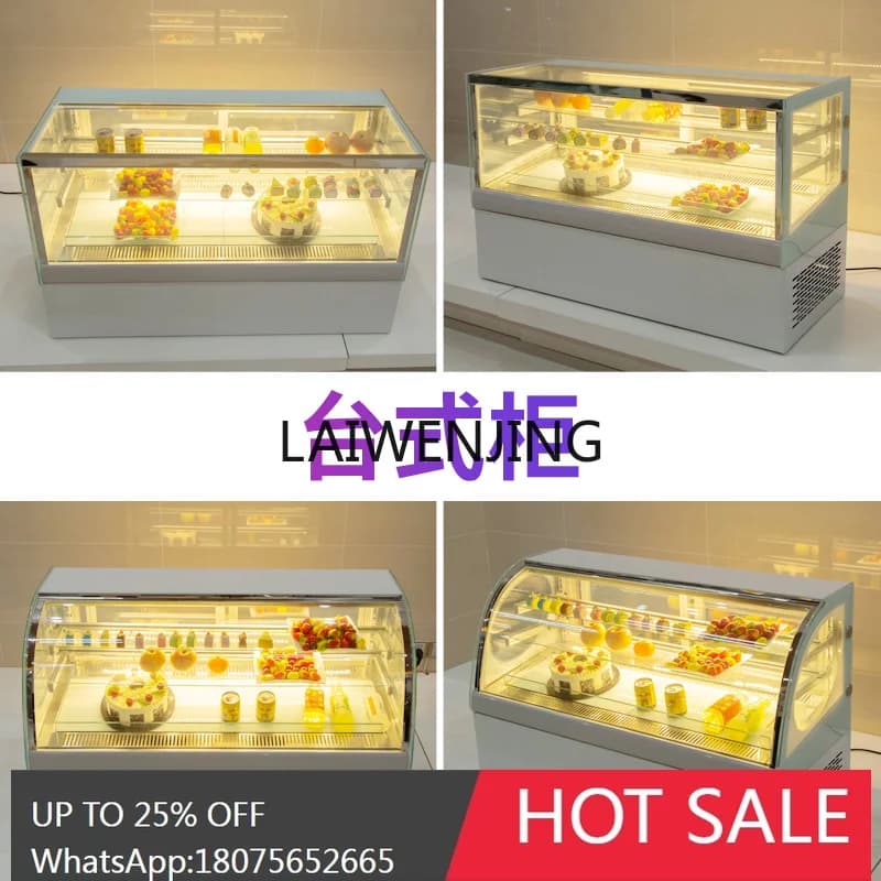 MJY cake display cabinet small dessert display cabinet cooked food refrigerator