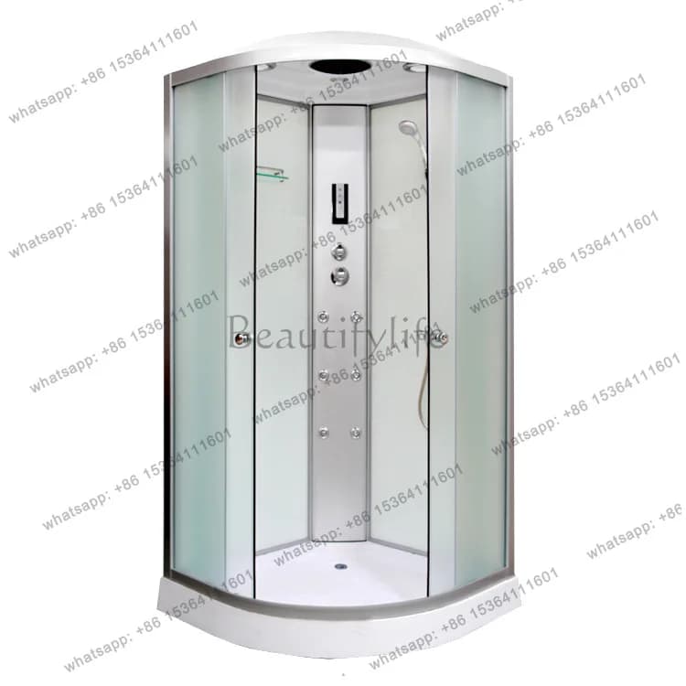 Integral shower room Household tempered glass Simple bath room partition