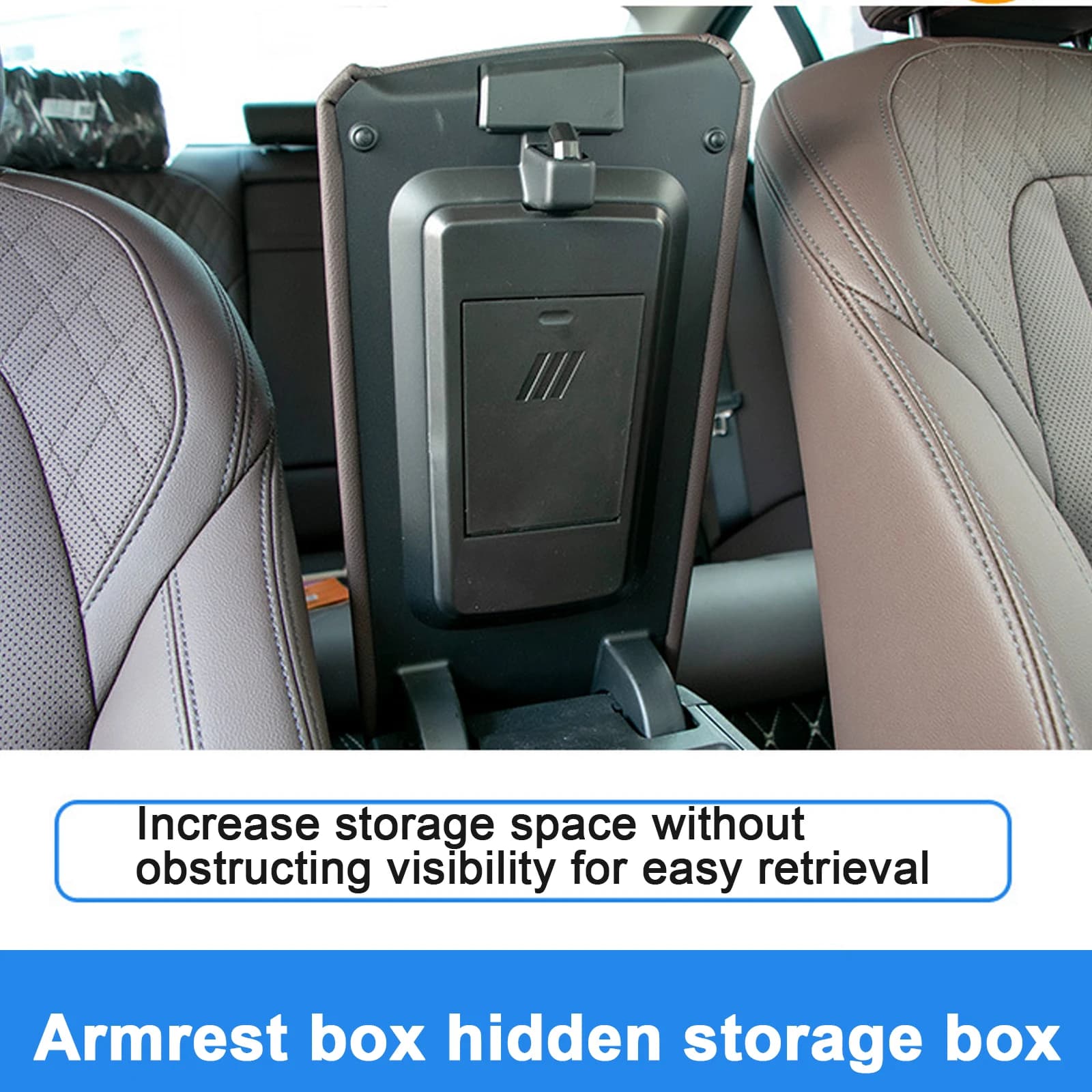 Car Accessories Central Armrest Storage Box for BMW 3-Series G20 Console Glove Tray Holder Car Styling 2020-2023