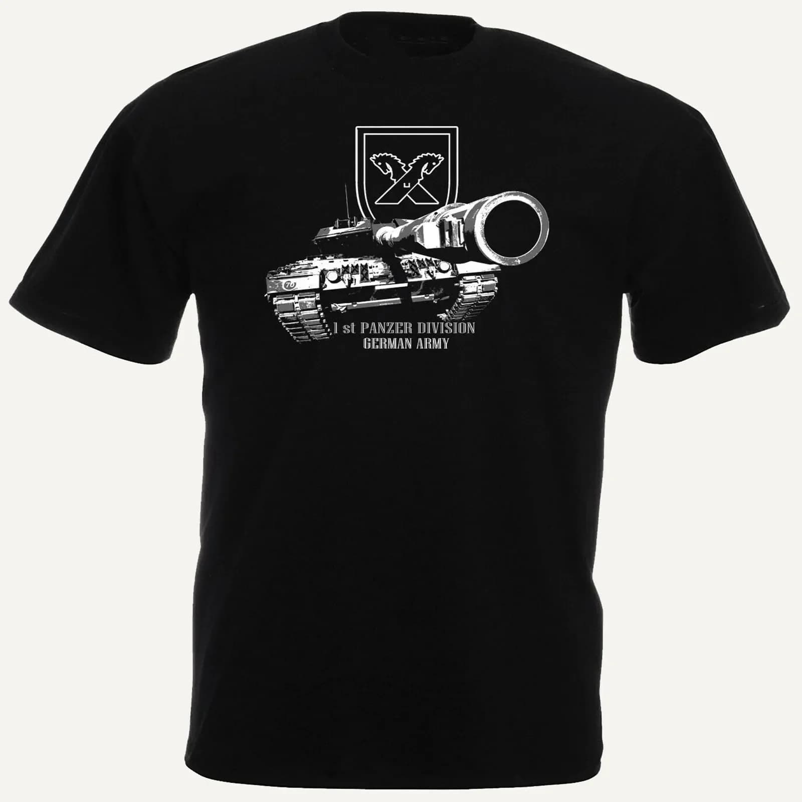 1st Panzer Division Deutsche Leopard Bundeswehr T Shirt Premium Cotton Short Sleeve O-Neck Mens T Shirt New