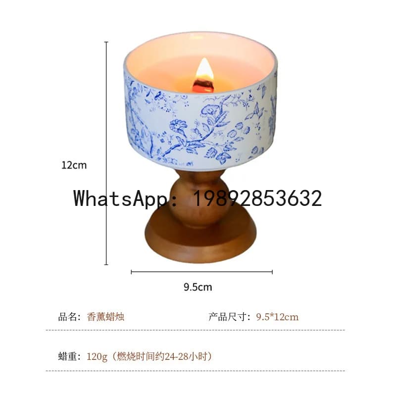 LZ Premium Camellia Scented Candle Lasting Spread Indoor Candle Muse Festival