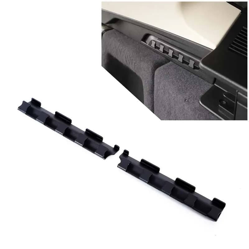 For BMW X3 2018-2023 Automotive trunk interior modification accessories Automotive trunk sunshade slot hook carbon steel