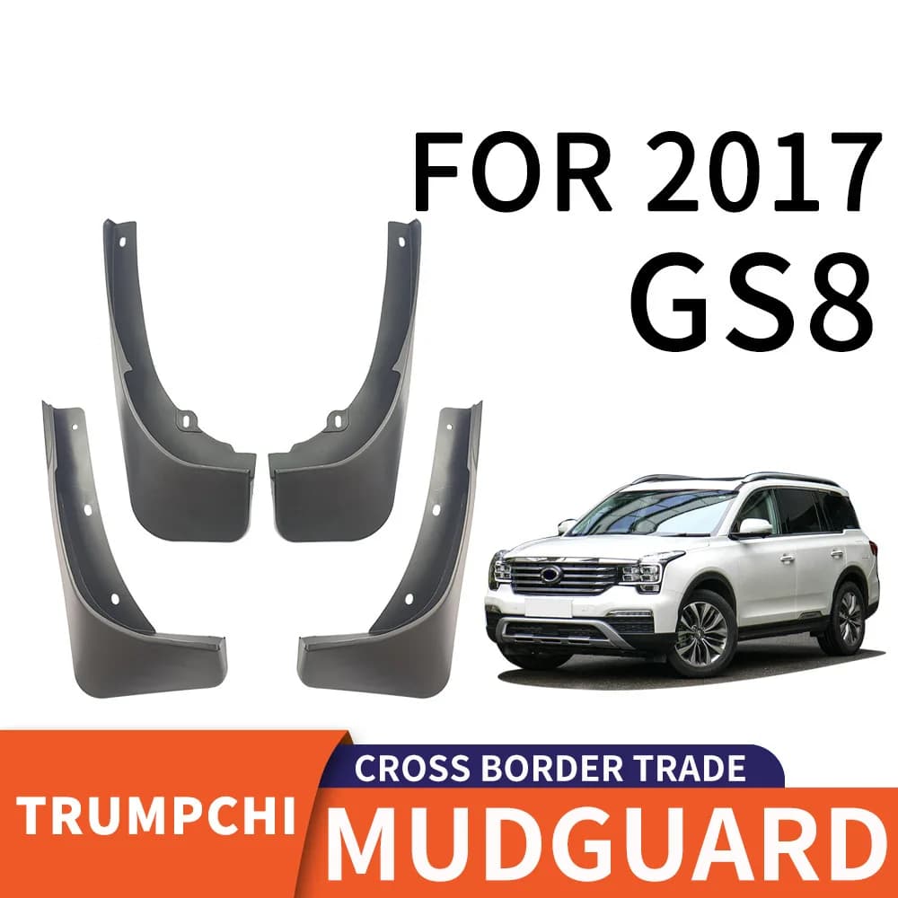 For 2017 GAC Trumpchi GS8 tire PP soft rubber material fender Car Accessories