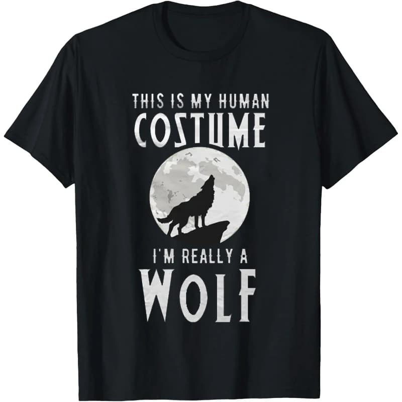 Man Wolf Shirt Men TeesWomen Wolf Shirt Love Wolves Wolves Shirt Coyote Howl T Shirts Ropa De Hombre Men's Clothes Shirtings