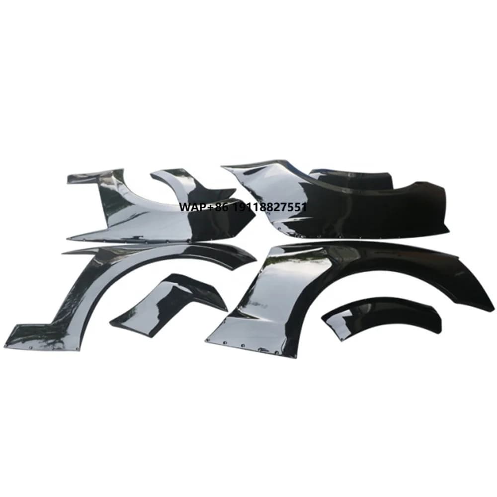 RKB Style Fiber Glass Fenders Fit forMustang 18-22 Front Rear Fenders High Quality