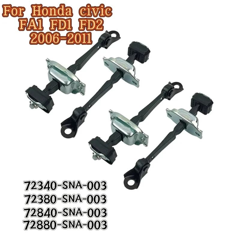 Car Door-Check Strap Arm Hinge Stopper Door Checker For HONDA For HONDA CIVIC FA1 FD1 FD2 2006-2011 Front Rear Left Right