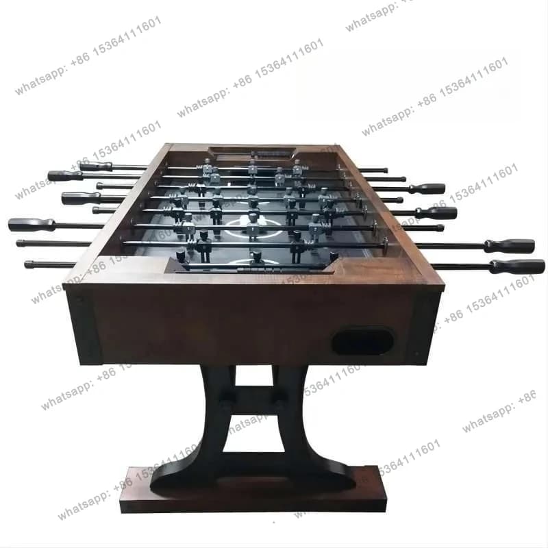 Table Football Table Tabletop Foot Tour 8 Pole Adult Luxury Super Strong Bar Heavy Duty All Solid Wood