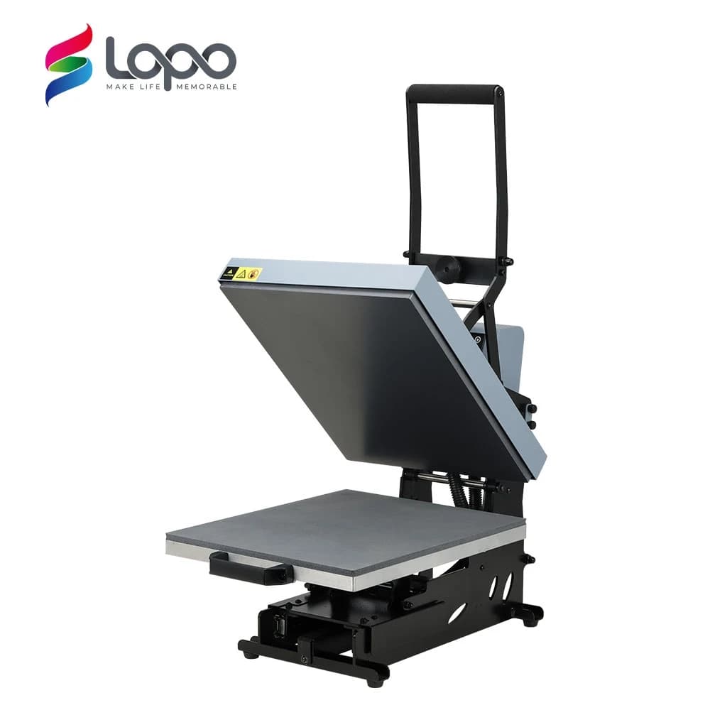 Galaxy Press Supply GS-804 Electric Patent Ramspin Ramlock A3 Size Sublimation Dtf Transfer Heat Press Machine CE Certified
