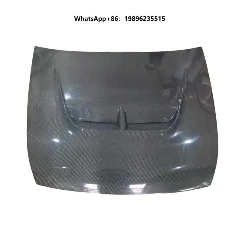 Carbon Fiber Car Front Hood Bonnet Cover for  Front Car Hood Body Kit