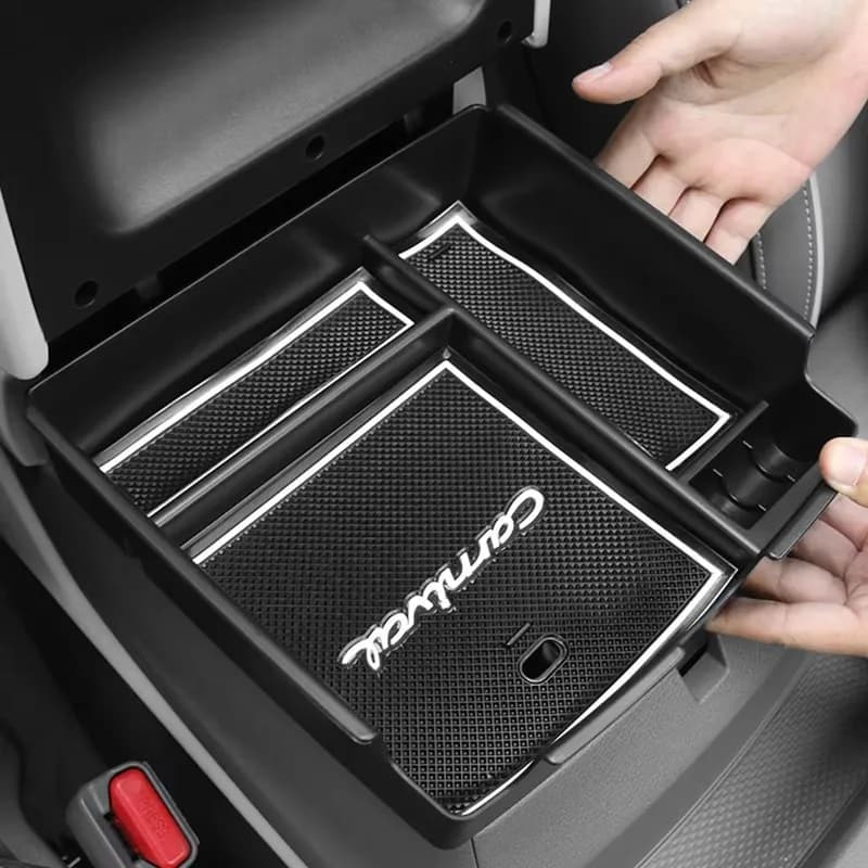 For Kia Carnival Sedona KA4 2020 2021 2022 2023 Car Central Armrest Box Storage Center Console Organizer Container Accessories