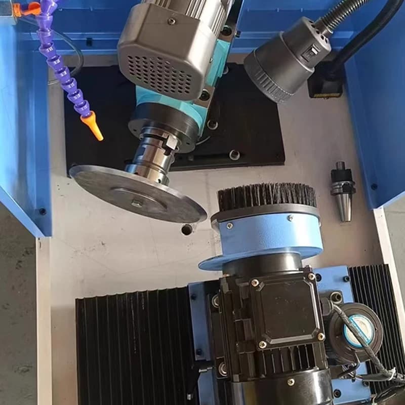 Automatic Circular Saw Blade Sharpener 1.2kW Servo Motor Gearbox Bearing High Safety Eco-Friendly Carbon Steel Grinder Metal