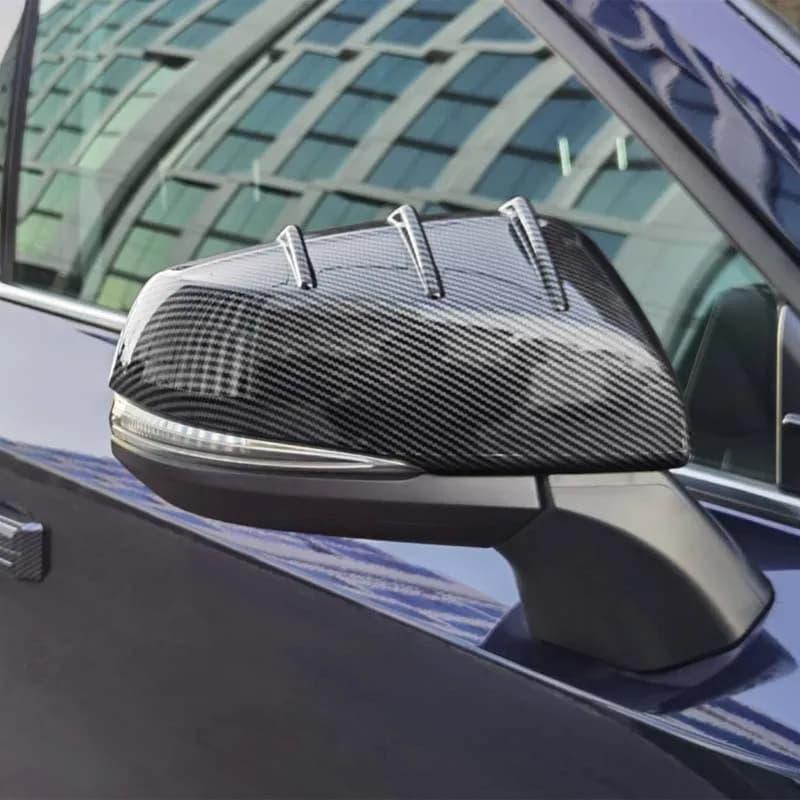 For Toyota Grand Highlander 2024-2025 ABS Carbon Fiber Car Side Rearview Mirror Cover Door Mirror Shell Trim Car Accessories