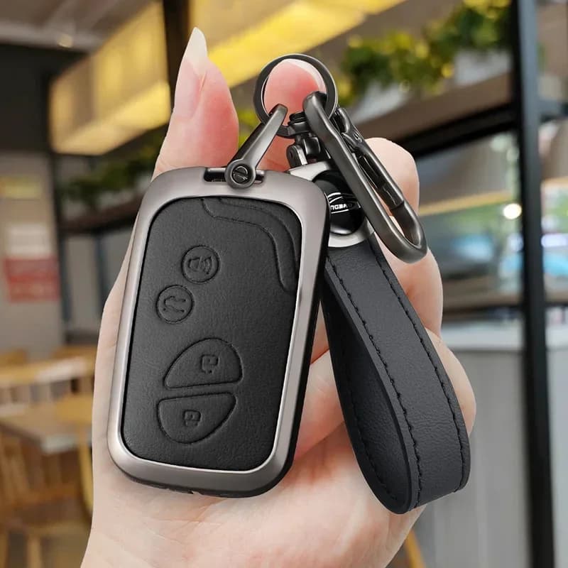 zinc alloy Car Key Case for Lexus BYD S6 F3 L3 M6 F0 G3 S7 E6 G3R Remote Fob Cover Accessories Auto Keychain Bag Protection