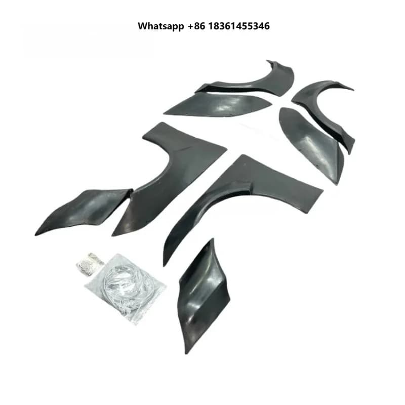 For  IS200 IS300 IS350 IS350C Upgraded Wide Body Wheelbrow Fender  Carbon Fiber Wheelbrow Body Kit Bumper