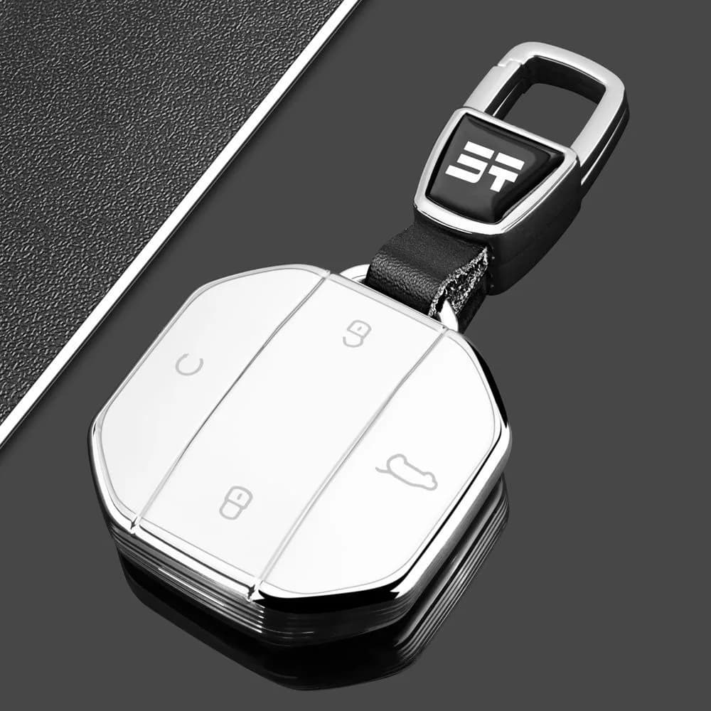 TPU Car Key Case for Jetour Freer Freedom T2 Freer Traveller T1 2025+ Remote Cover Shell Keychain Fob Accessories Anti-Scratch