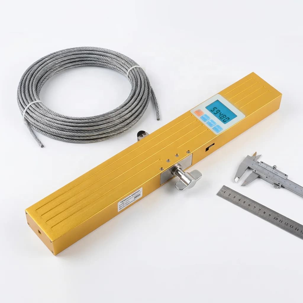 5000N Digital Elevator Wire Rope Tensionmeter DGZY5000 with High Precision Dynamometer Portable Tension Meter Tester DGZ-Y-5000
