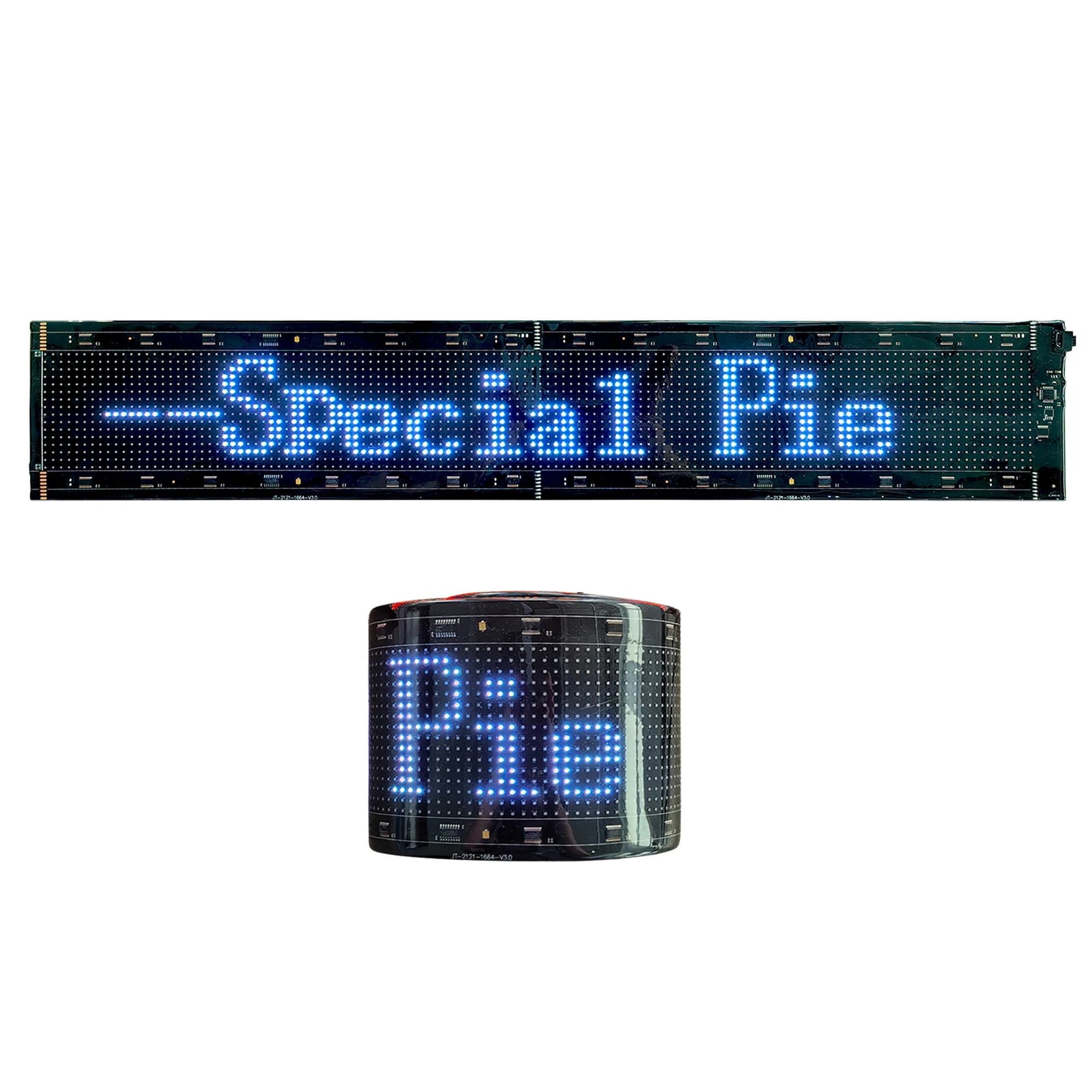 Factory Supply Hot Sale High-Visibility Flexible Foldable Led Score Display Features Connection with Shot Timer Easy See Scores