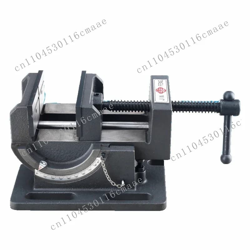 3"/4" Precision Milling Machine Vise Tilting Guide Rod Angle Flat-nose Pliers Tilting Pliers Drilling Machine Bench Vise Clamp