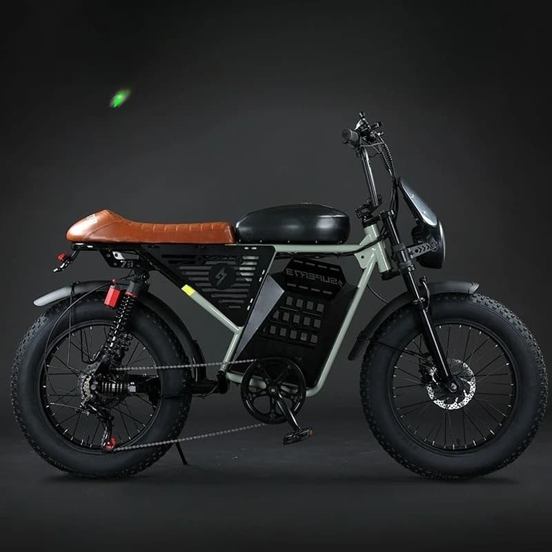 Electric bike beach snow cross country adult student mountain power battery car